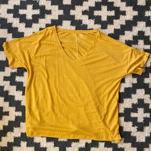 Old Navy Women’s Shirt Mustard Yellow Size XL